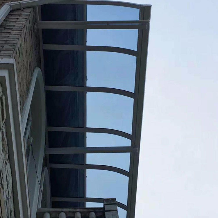 铝合金窗棚 阳台遮阳棚 别墅露台棚 天台庭院防晒遮雨棚 雨蓬雨搭定制