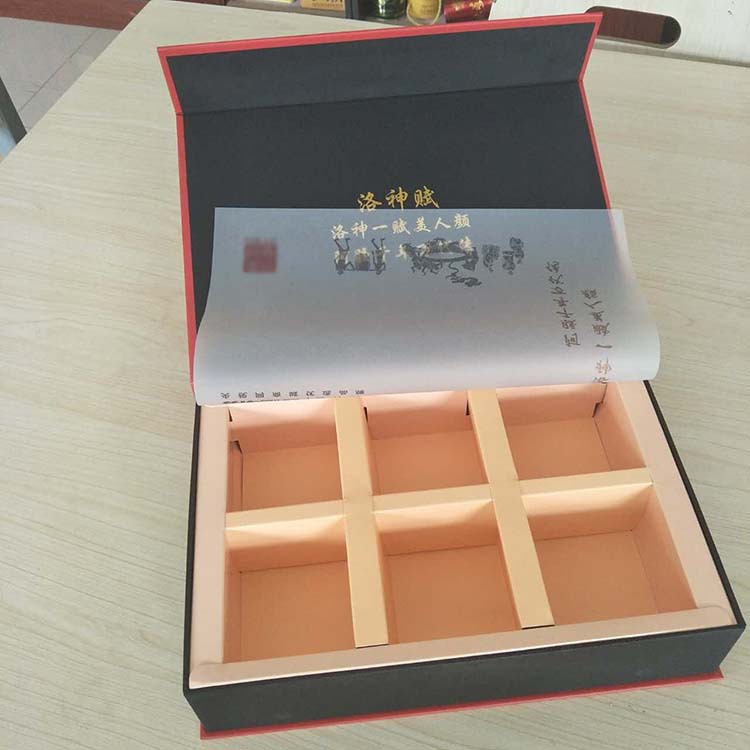 新款阿胶糕精裱盒礼品木盒子厂家供应生产支持订做示例图3