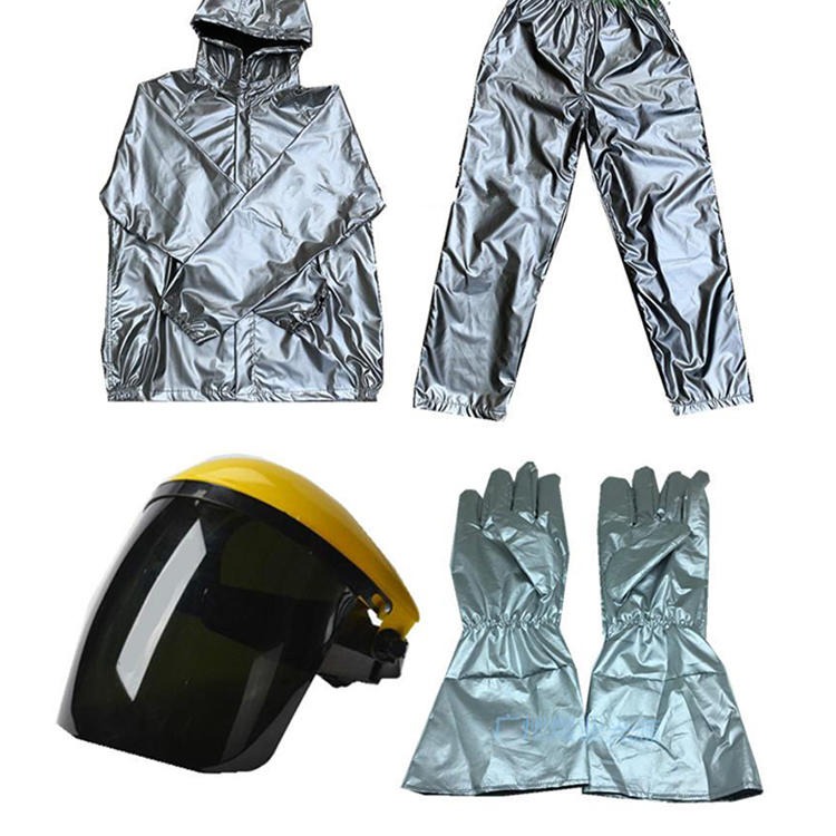 厂家现货 高压汞灯UV灯固化灯管衣服 实验室工业头盔面罩 紫外线防护服 XXL