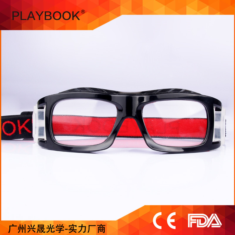 供应户外运动眼镜 打篮球抗冲击防护眼镜 时尚可配近视护目眼镜图片