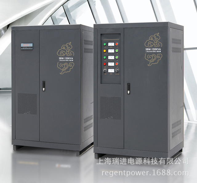 上海瑞进，高精度全自动补偿式稳压电源，SBW-100KVA，输入范围宽，厂家直销