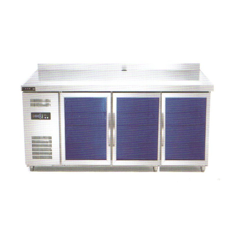 商用冰箱 BL-180 蓝光304操作台冰箱 风冷冷藏 上海厨房设备