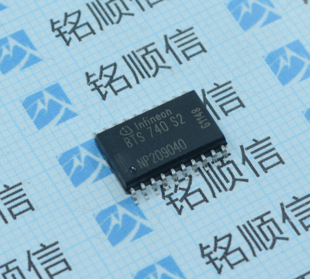 BTS740S2 出售原装 SOP20智能高侧电源开关芯片 深圳现货供应图片