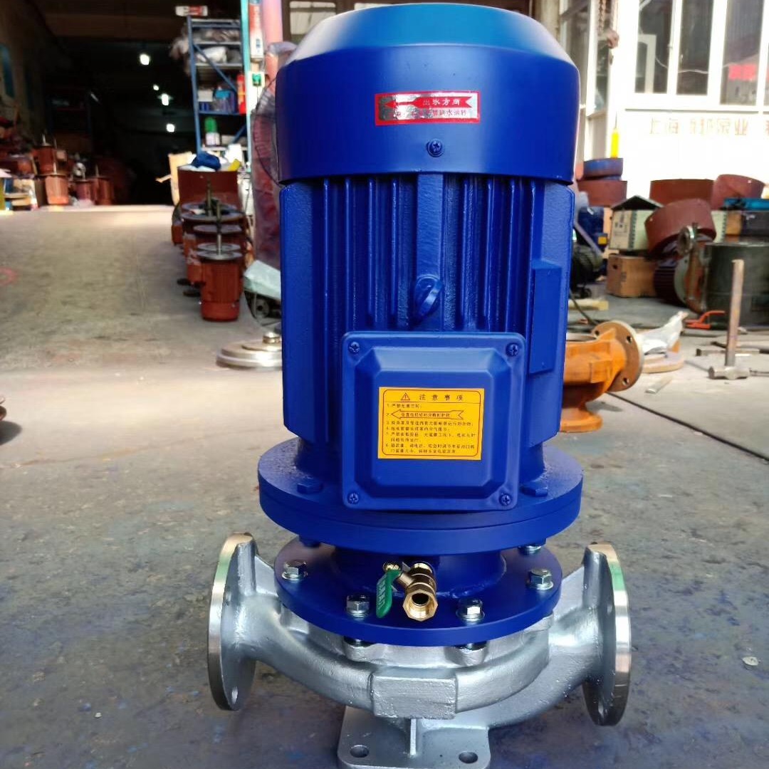 中球泵业GRG立式耐高温离心泵 热水循环泵 耐240摄氏度管道泵