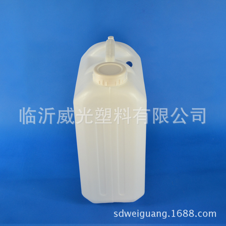 WG25L-15【厂家直供】25公斤白色民用塑料包装桶方形塑料桶示例图5