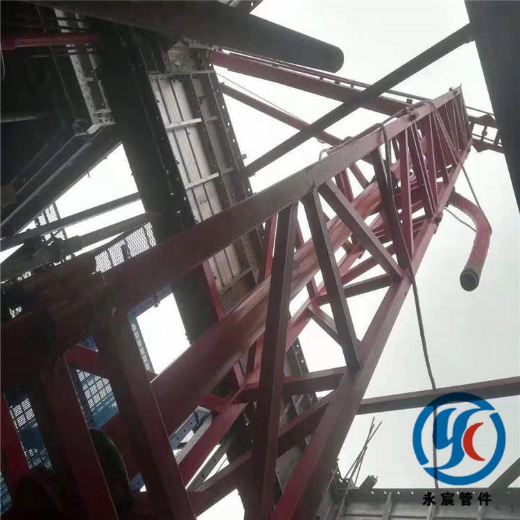 咏宸BLG-15M电梯井布料机  手动预留孔内爬式布料机
