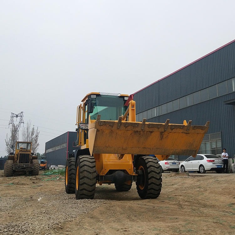 大容量铲斗小铲车 930型装载机 装卸高度3.2米小型装载机 华科