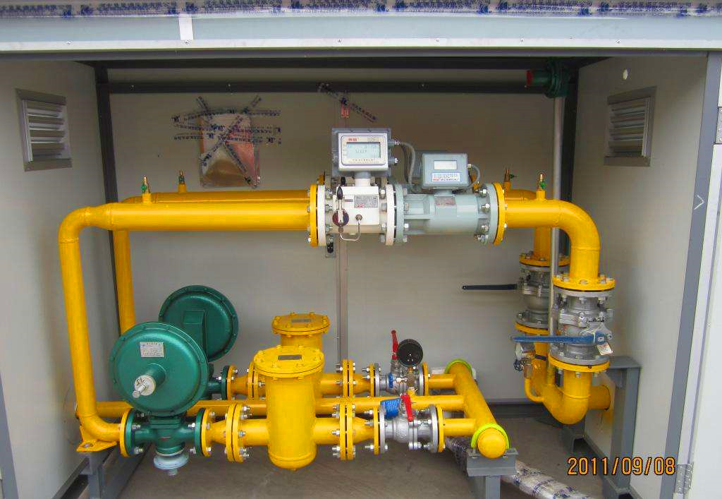 天然气门站，燃气减压装置，天然气减压箱示例图12
