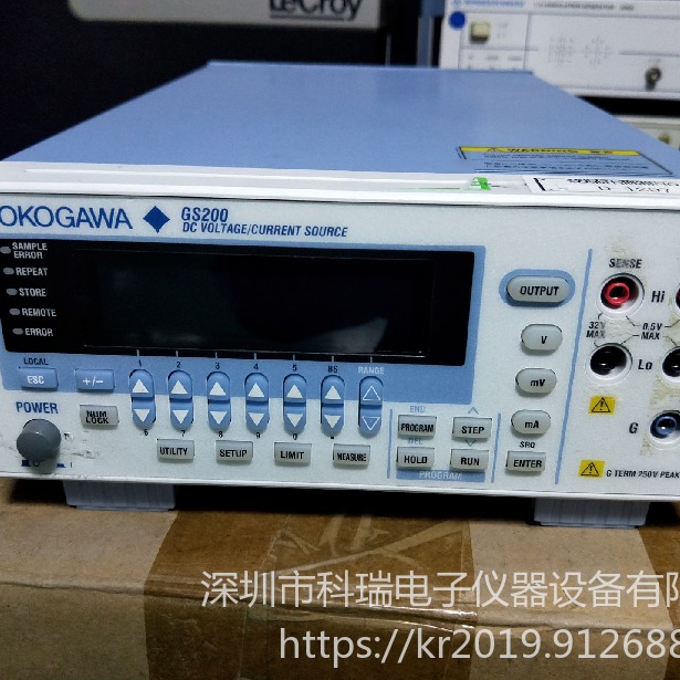 回收/出售/维修 横河Yokogawa GS200 DC电压/电流源 降价出售