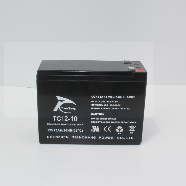 天畅蓄电池TC12-10 天畅12V10AH免维护储能专用电池