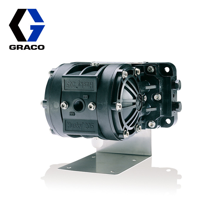 美国GRACO/固瑞克HUSKY205小型气动双隔膜泵D12091聚丙烯输送泵