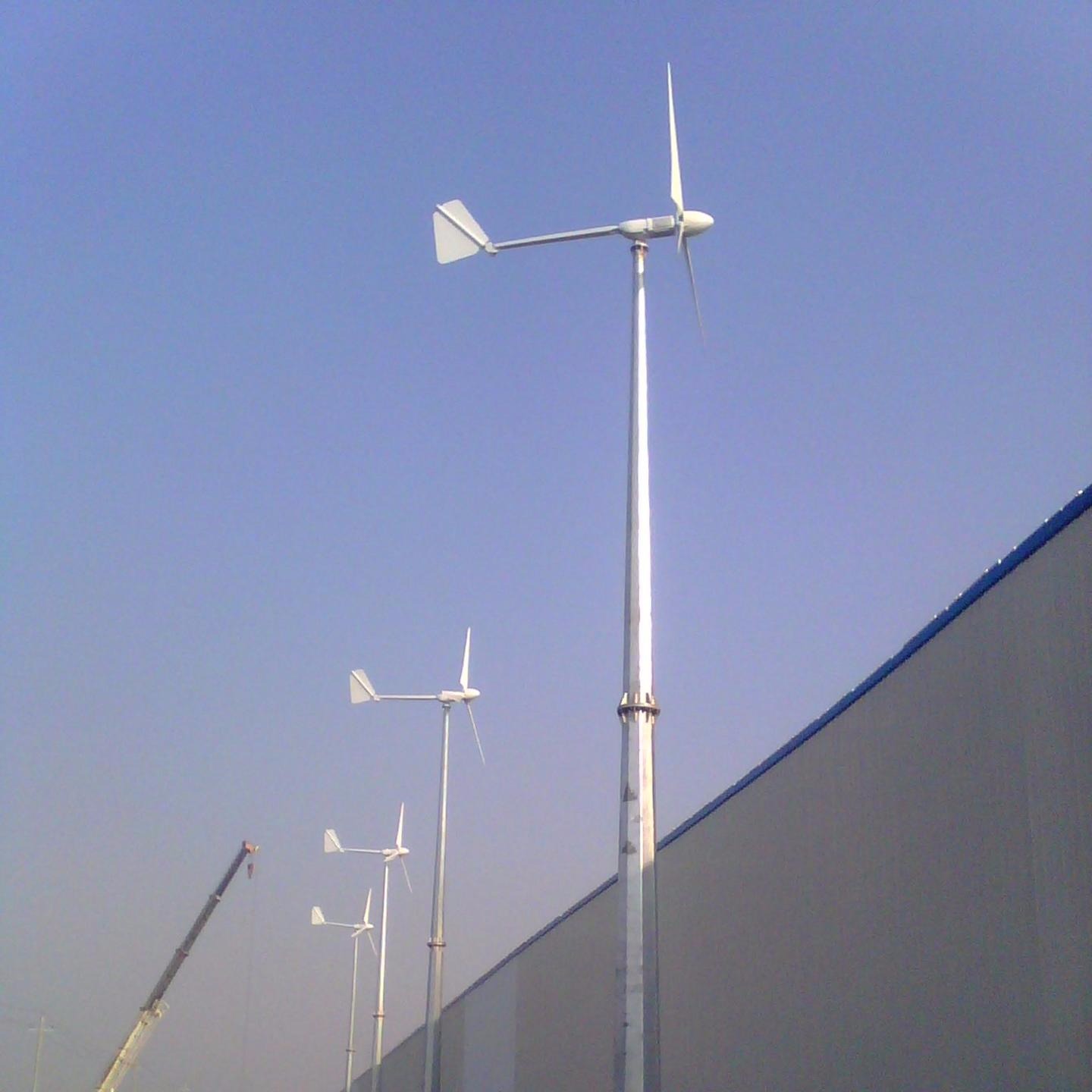 内蒙古晟成10kw220v小型风力发电机水平轴风力发电机