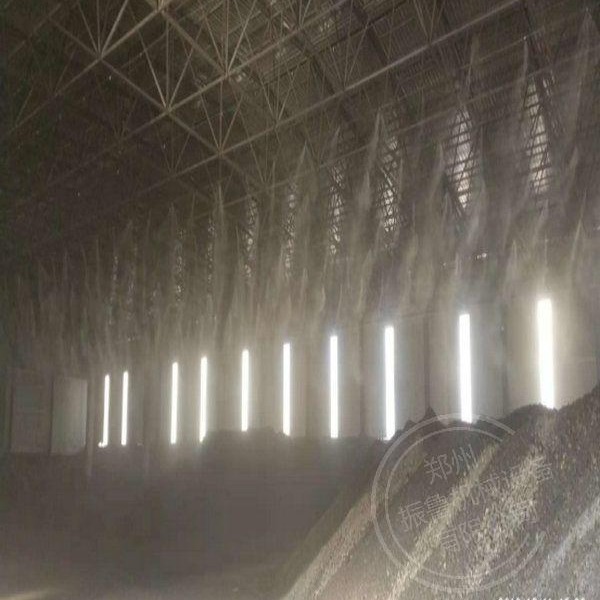 郑州料棚喷雾降尘设备工厂车间喷雾降尘设备河南厂家