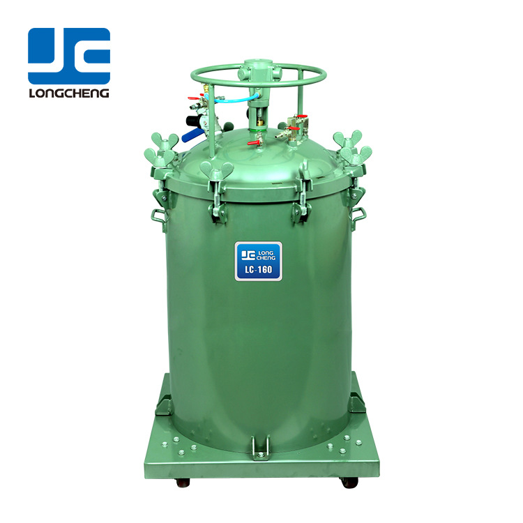 台湾龙呈大型涂料压力桶LC-160M 160L气动大容量油漆储存压力桶