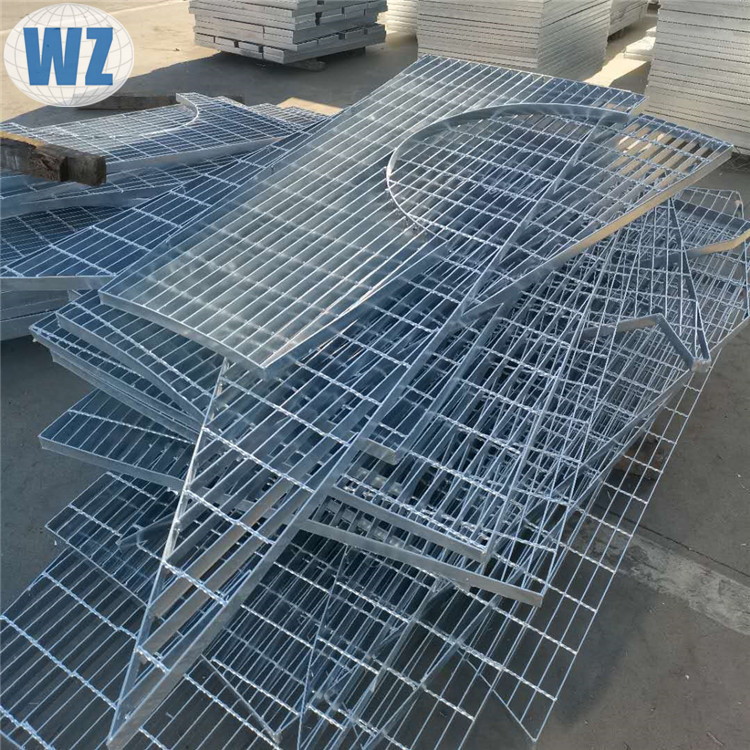网众 楼梯踏步板 耐磨搭建热镀锌钢格板 厂家生产