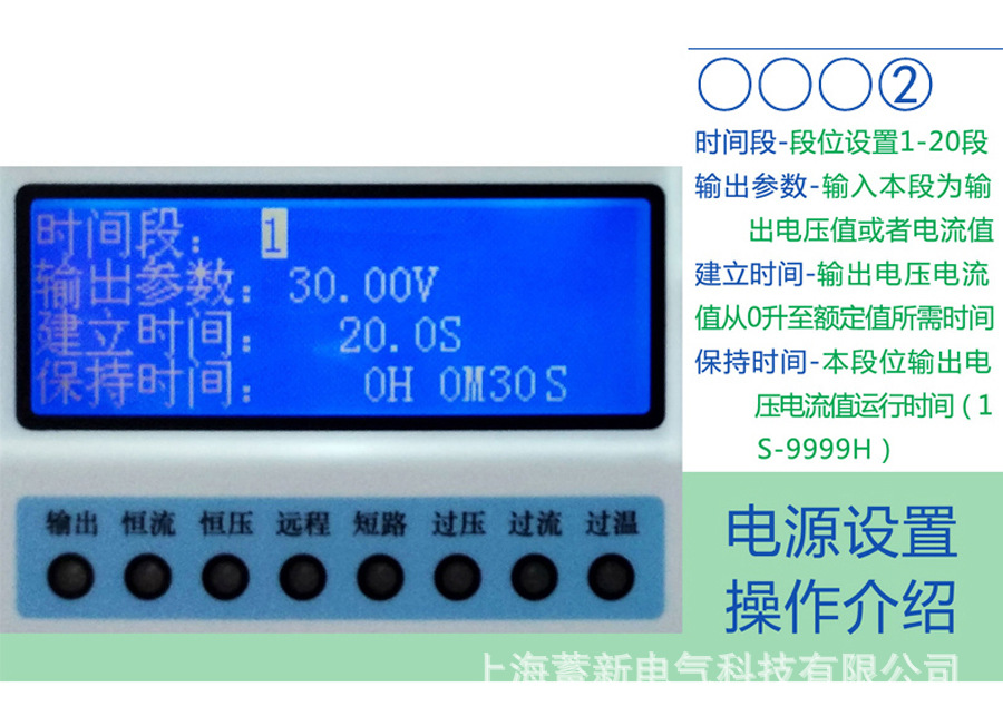 生产供应LDX2-K10001 按键式3U 直流稳压开关电源 高频开关电源示例图20