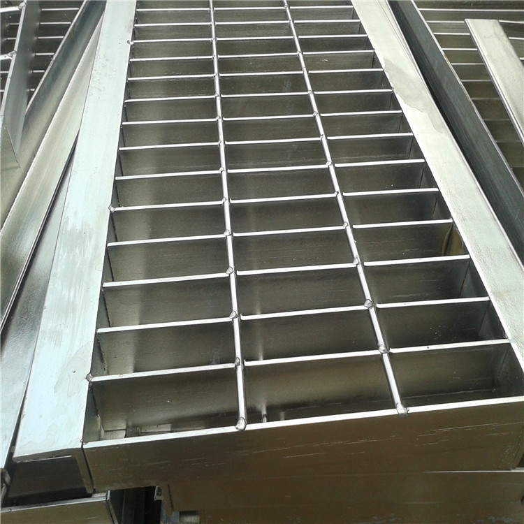 直销热镀锌钢格板 重型插接钢格栅板 电厂平台钢格板  可加工定制示例图9