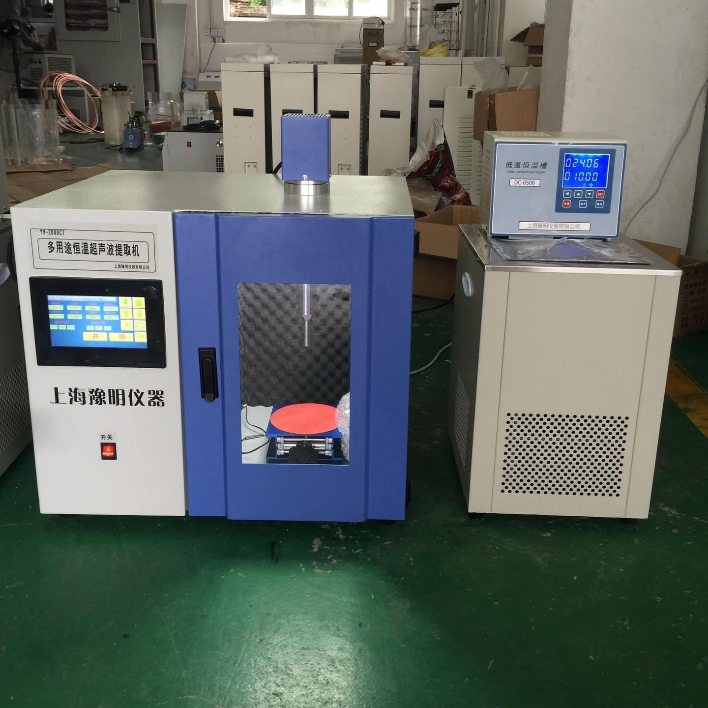 上海豫明超声波提取机YM-T2000CT多用途恒温超声提取仪 恒温超声波提取器图片