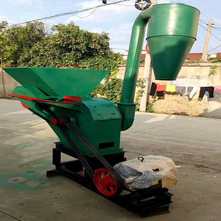 花生秧粉碎机 秸秆棉杆粉碎机 420型饲料粉碎机
