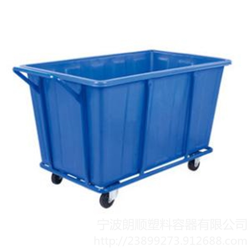 供应印染塑料推布车 纺织厂布车桶印染桶图片
