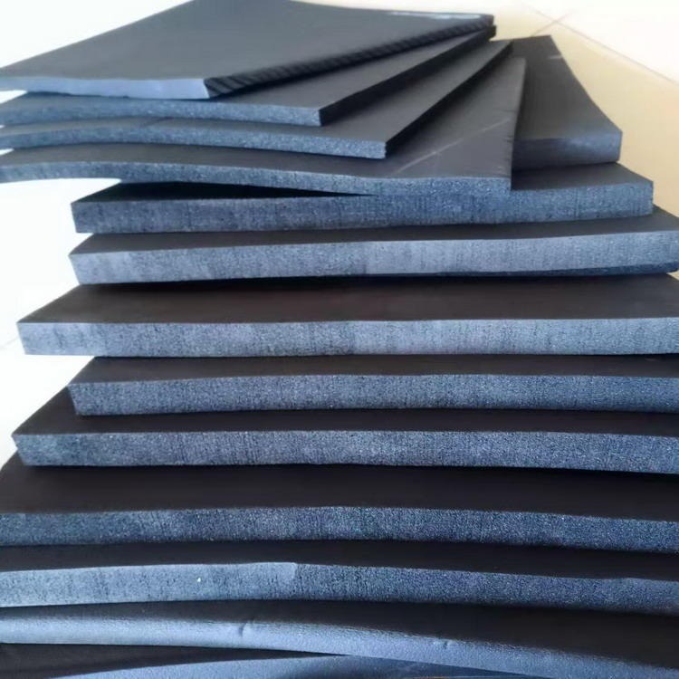 橡塑板 华章牌 管道保温层厚度选择橡塑保温板 铝箔橡塑板