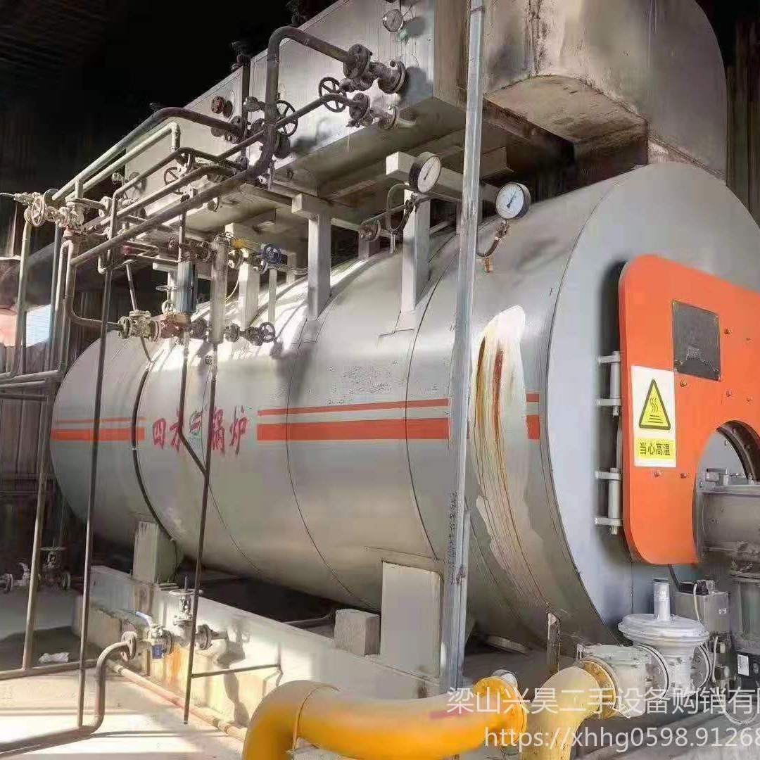 回收1-20吨二手燃气燃油蒸汽锅炉   二手天燃气蒸汽锅炉    4吨二手燃气蒸汽锅炉