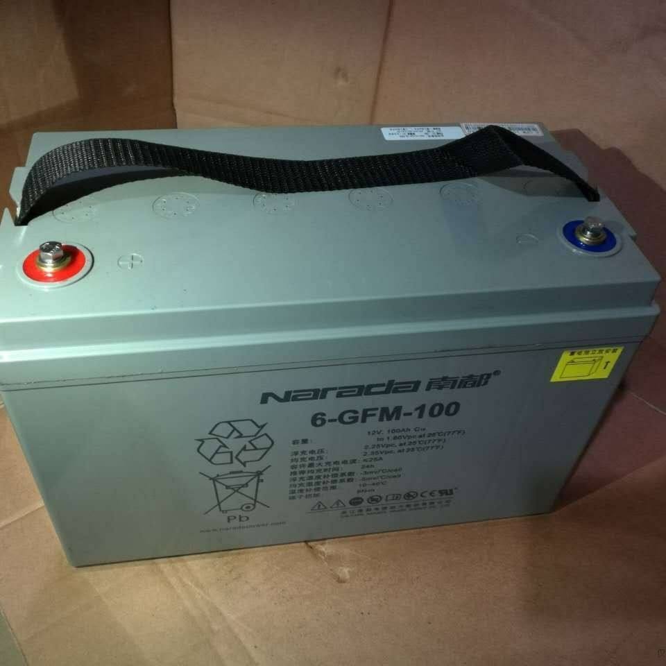南都蓄电池6-GFM-100 南都蓄电池12V100AH UPS专用蓄电池 蓄电池南都图片