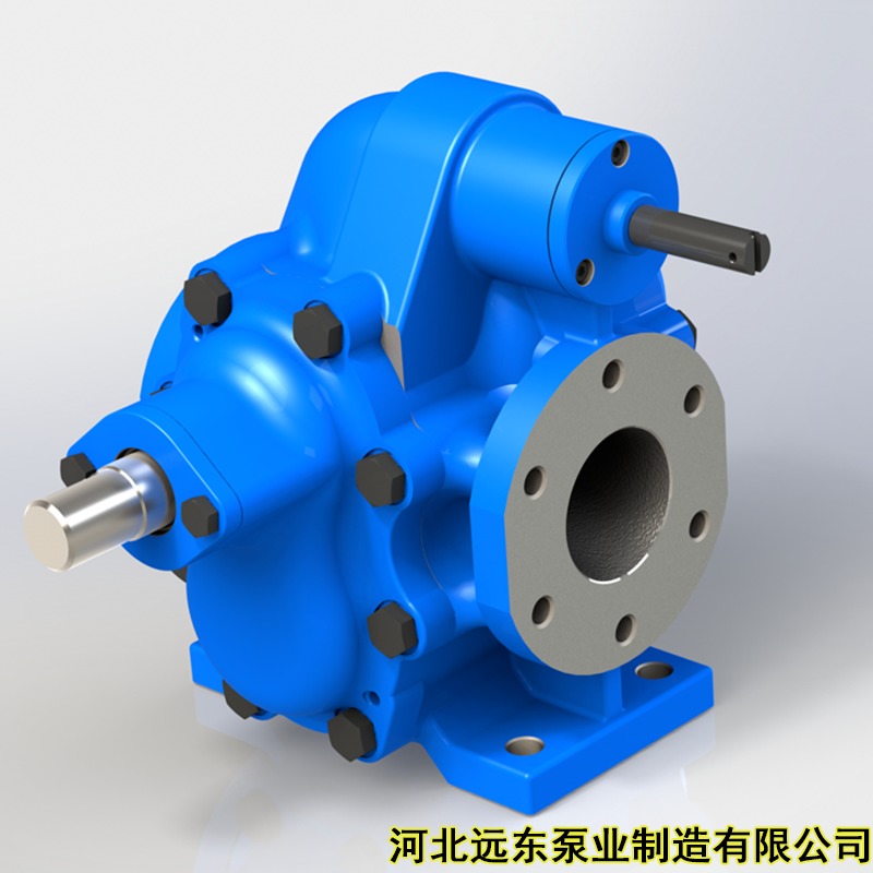 重油输送泵KCB483.3齿轮油泵重76Kg,该泵流量29m3/h,压力0.3Mpa
