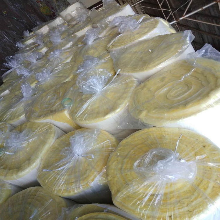 神州品牌 金猴牌50厚32kg玻璃棉卷毡 玻璃丝棉毡环保保温建材