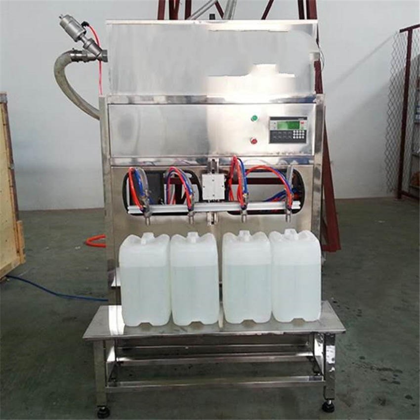 鼎冠DG-1-5L自流式液体灌装机 玻璃水灌装机