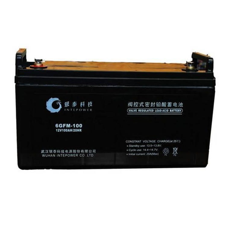 银泰蓄电池6GFM-100阀控式密封铅酸蓄电池12V100AH银泰科技