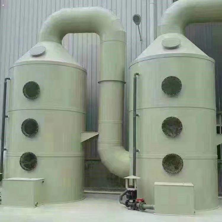 PP喷淋塔废气处理设备 酸碱废气喷淋塔处理设备 喷淋塔废气处理设备工业废气处理