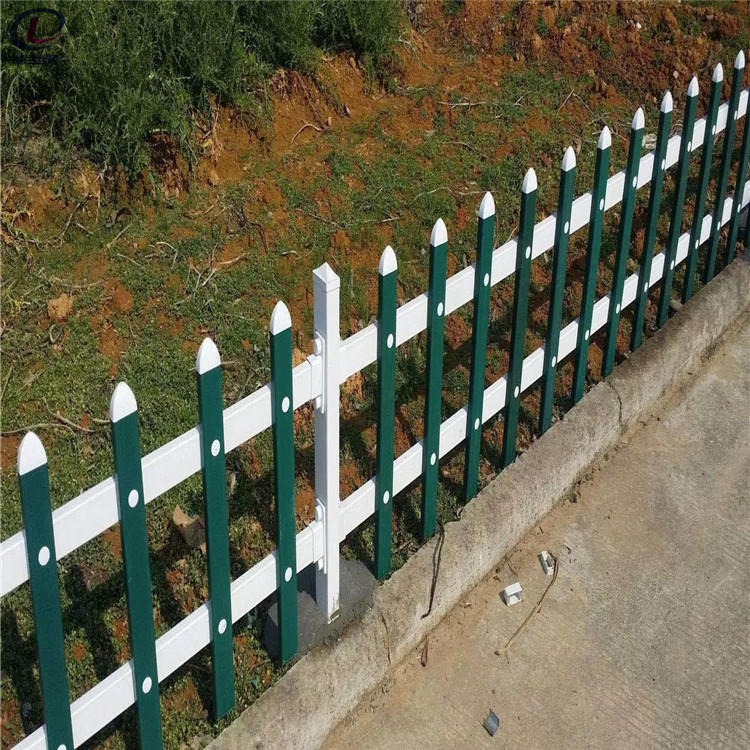 德兰现货供应 绿化带围栏 花园草坪绿化带围栏 pvc塑钢绿化护栏