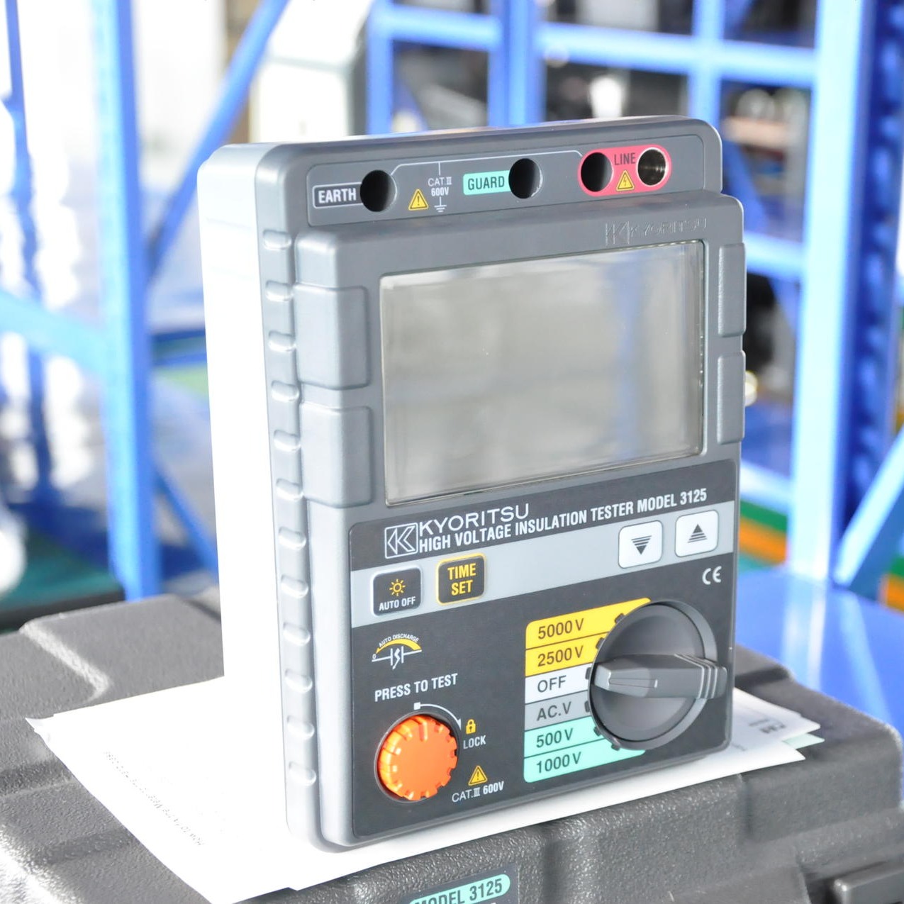 进口电力仪器仪表 3125 高压绝缘电阻测试仪图片