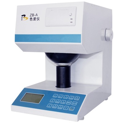 厂家现货 ZB-A白度色度测试仪 白度仪 白度黄度测试 纸张透明度检测仪