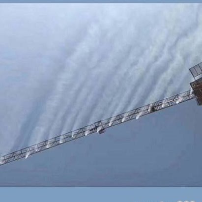 工地塔机喷淋机 塔吊喷雾喷淋系统 高空降尘空气净化系统  金裕JY-010