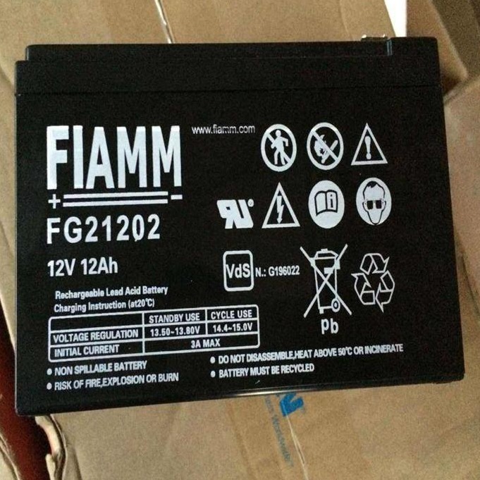 现货FIAMM电池FG21202 非凡蓄电池12V7.2AH 照明专用后备电池 参数报价