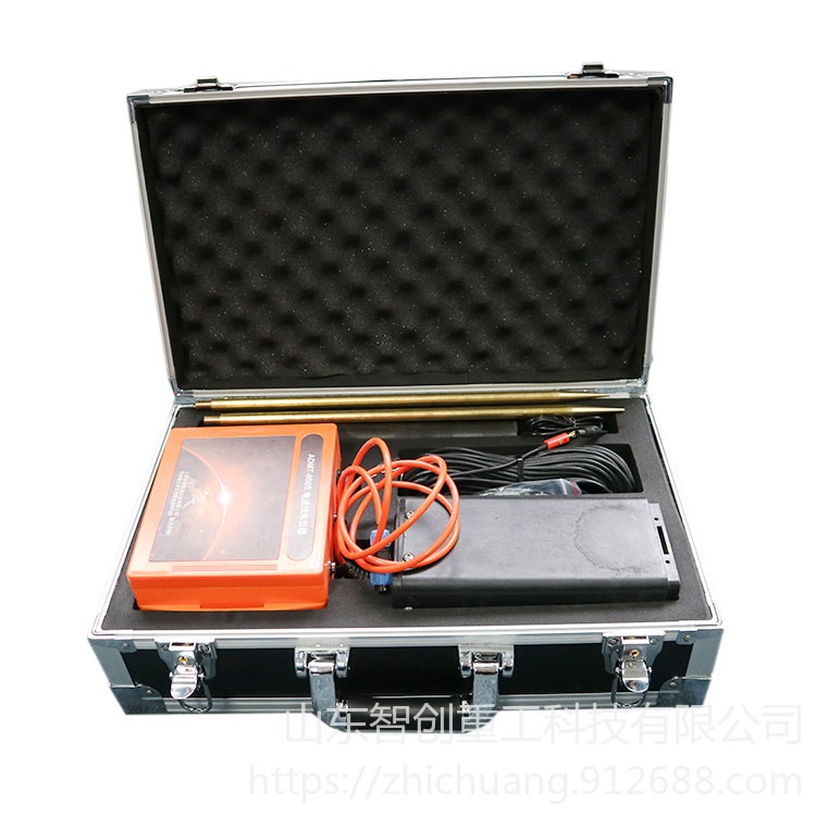 智创ZC-1 ADMT-800S  电法找水仪手机无线测水 无线探头触摸屏款探测仪 打井测水仪