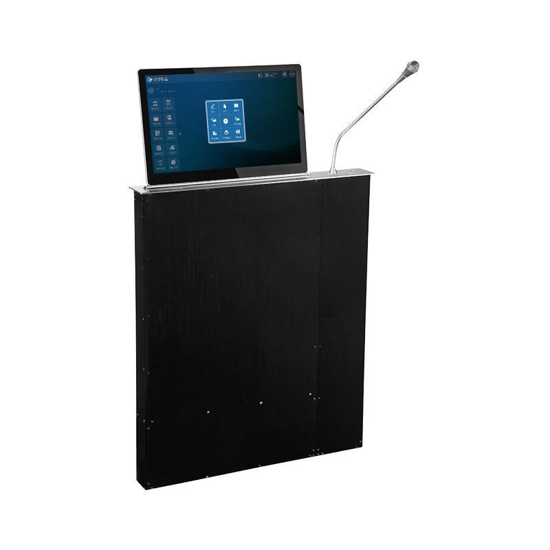 方方智能话筒液晶屏升降器无纸化会议系统终端设备智能办公家具图片