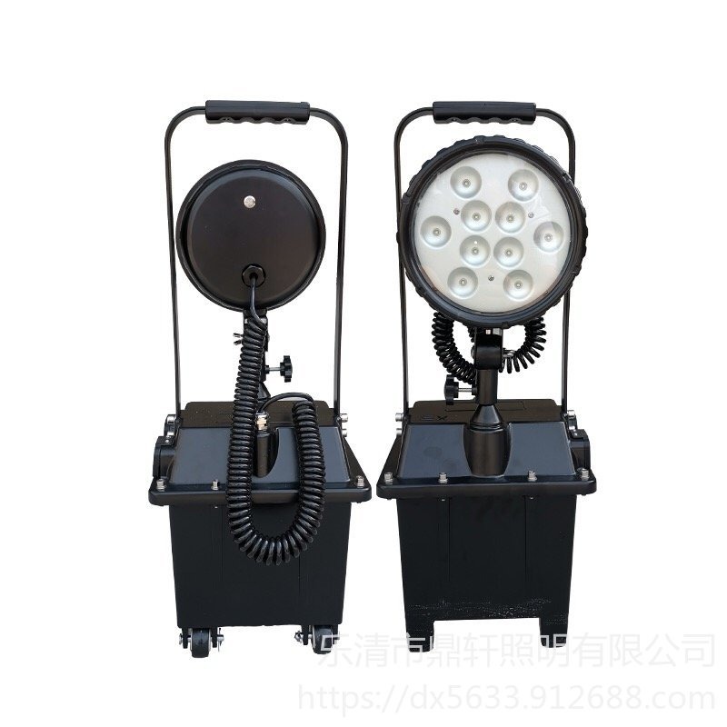 鼎轩照明SME-8086A移动式防爆工作灯LED光源三角支架30W图片