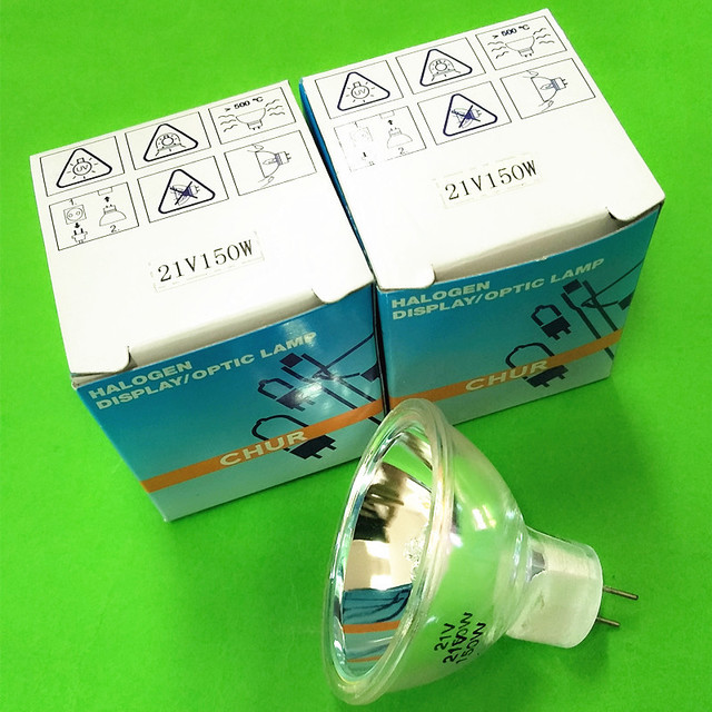 国产 21V150W 仪器专用卤钨灯 杯灯 光学仪器灯泡 MR16 卤素灯杯图片