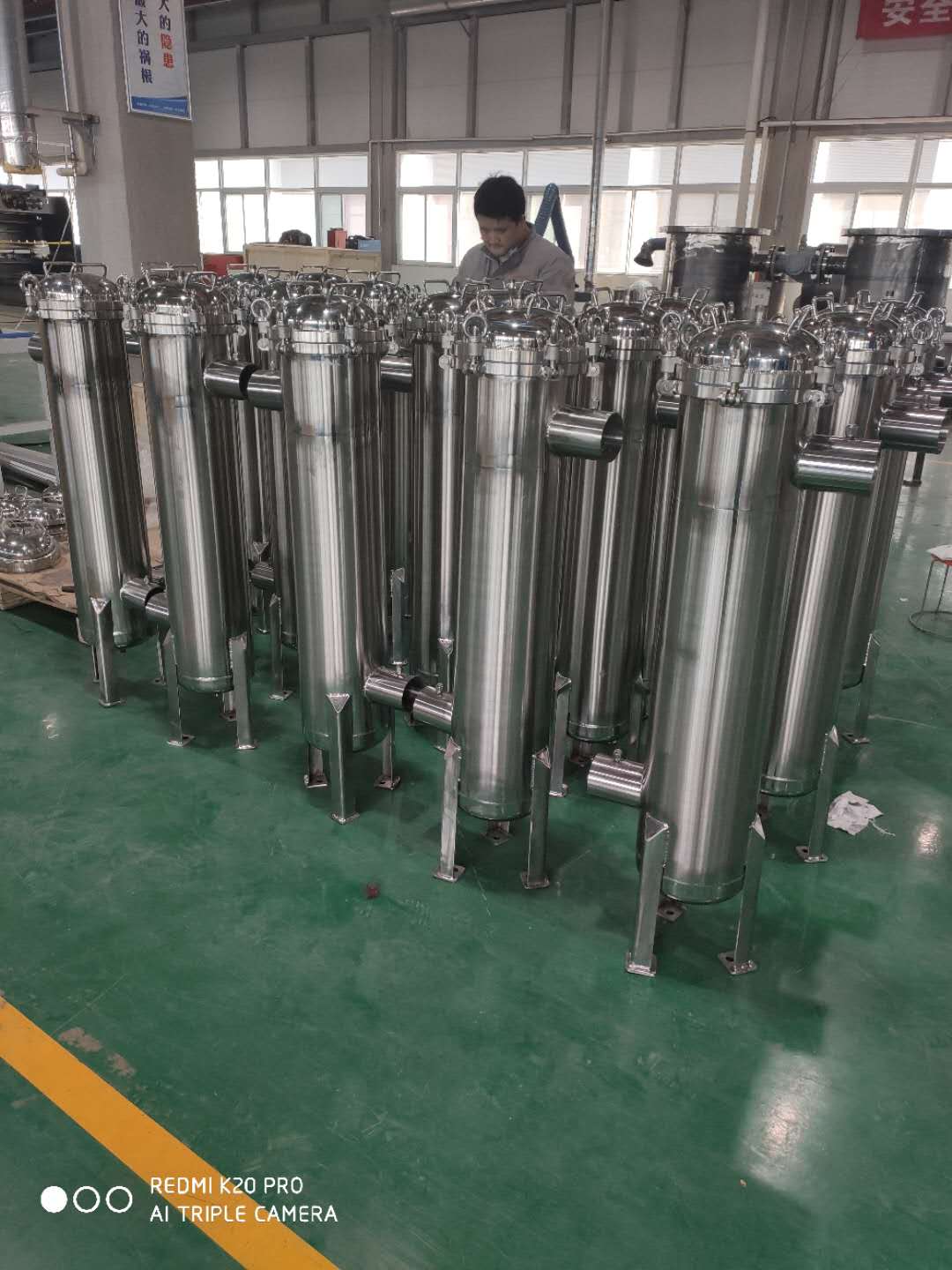 陕西省榆林 大流量袋式过滤器 超滤前置过滤器