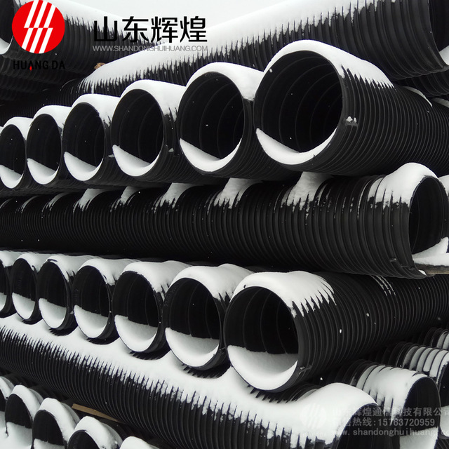 济宁塑钢管 HDPE塑钢缠绕排水管 塑料管价格 塑钢管dn300 hdpe钢塑管排水管 济宁塑钢管厂家