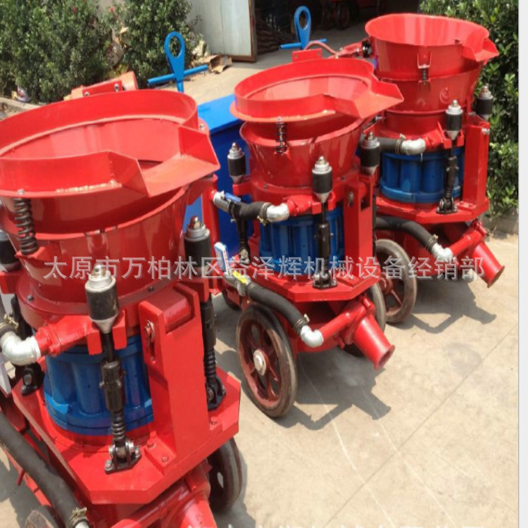 陕西西安厂家气动型混凝土喷射机 矿井专用喷浆机 混凝土喷射机