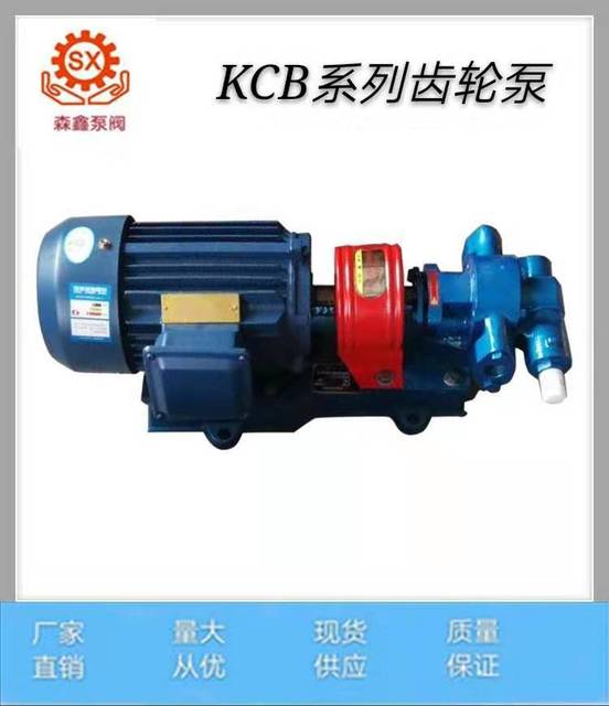 大量批发KCB系列铸铁 化工液体输送泵 内啮合小型齿轮泵
