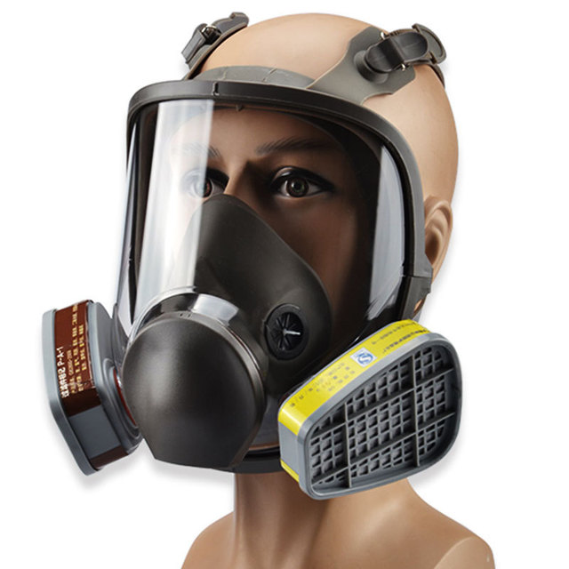 放哨人 防毒面具   国产全面型面具 大视野防毒防病菌保护口罩 安全舒适防毒面具