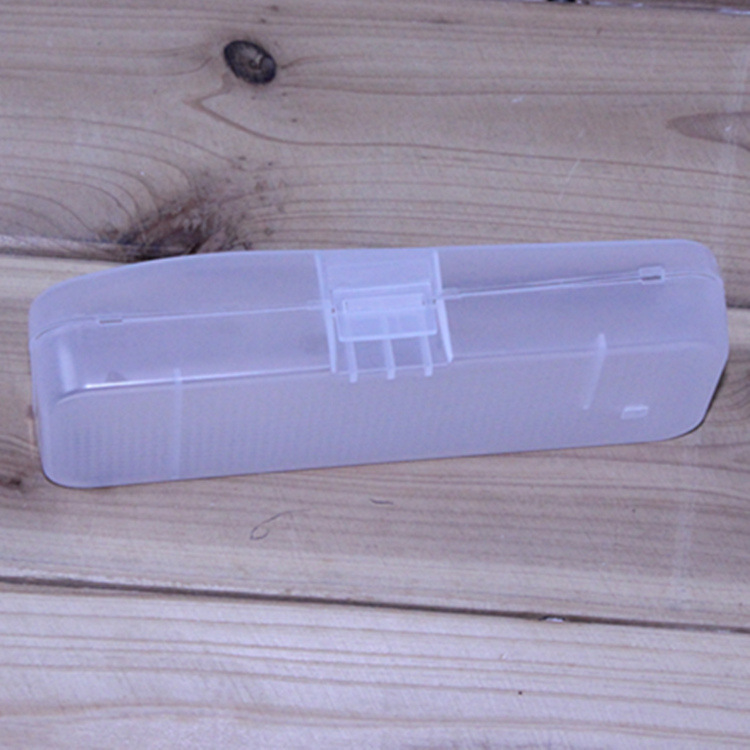 透明收纳盒塑料盒剃须刀盒旅行盒洗漱套装盒子手动刮毛刀盒子示例图4