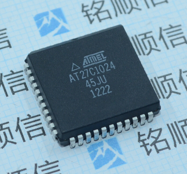 AT27C1024-45JU 出售原装 PLCC芯片 深圳现货供应