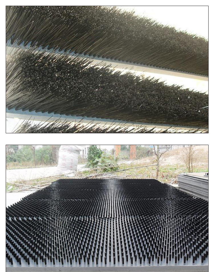 批发 数控毛刷板 PVC板刷 工作台毛刷 工业刷子 PVC尼龙塑料板刷示例图8