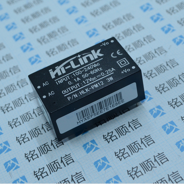 原装正品 HLK-PM12 220V/12VDC 电源模块 深圳现货供应